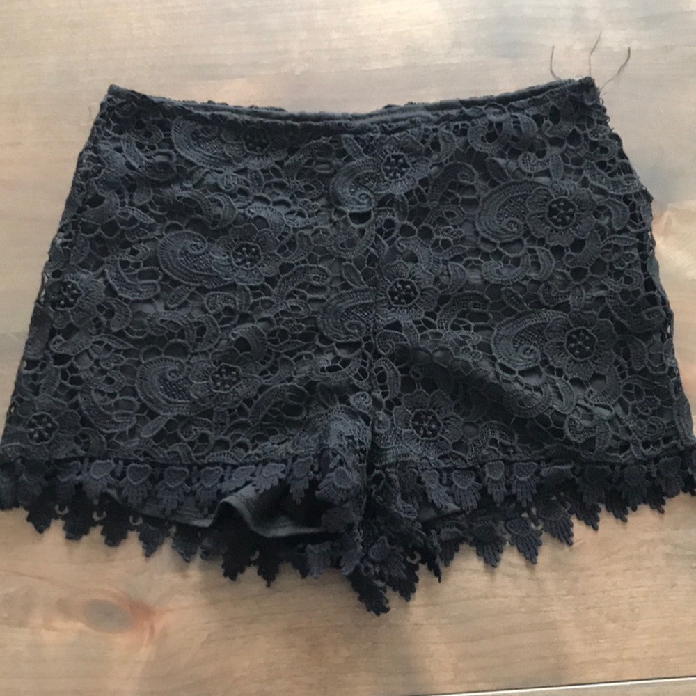 Lace shorts